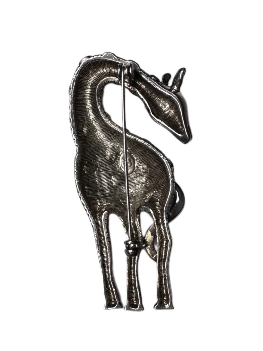 5/$25 😻 Premier Designs Silver Giraffe Brooch - Picture 2 of 4